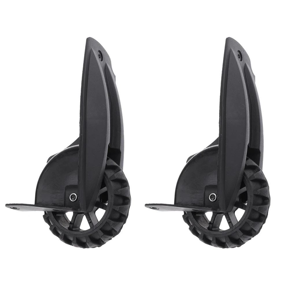 1Pair Travel Luggage Wheels Replacement Suitcase Fixed Spare Caster D082