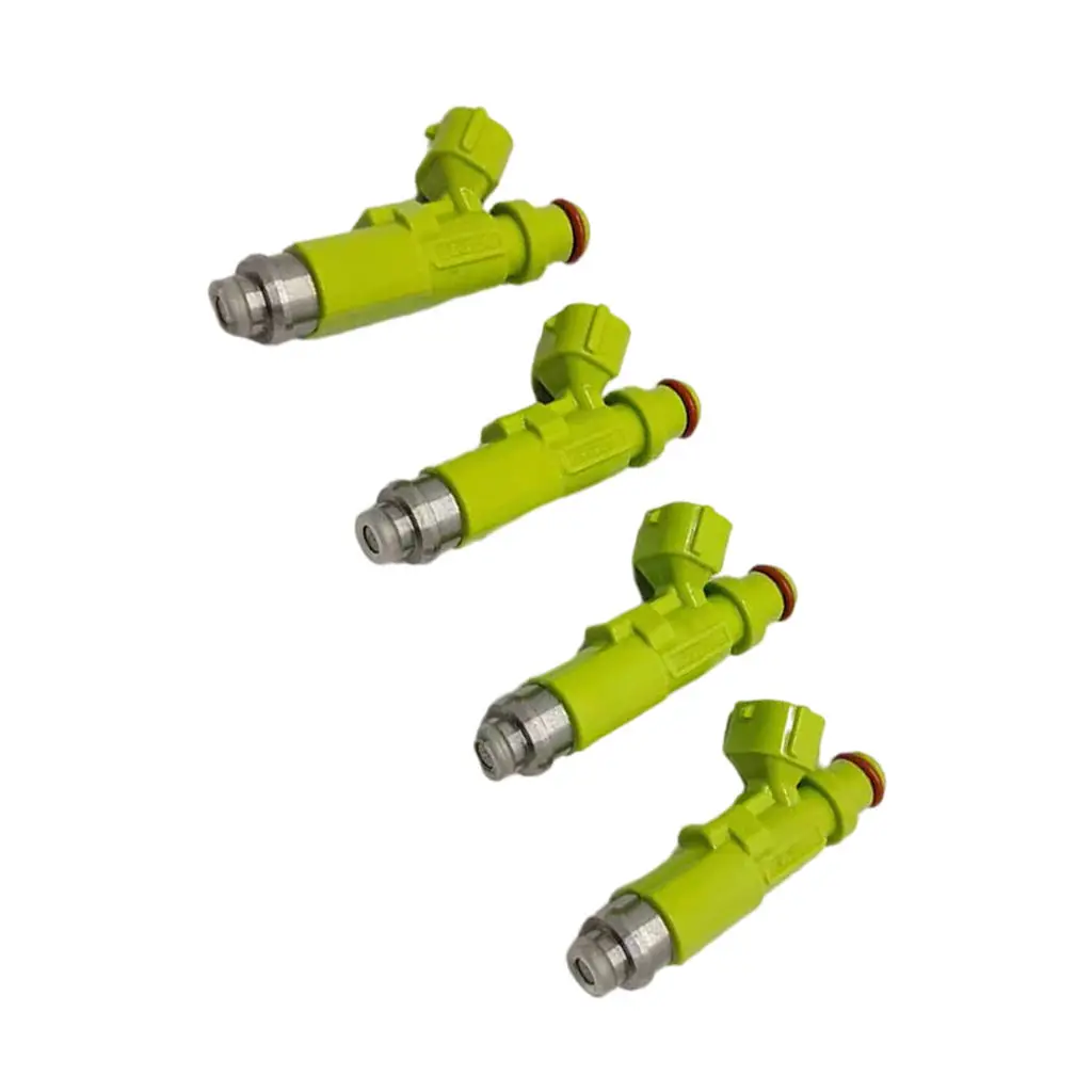 4PCS Petrol Gas Fuel Injector Motorcycle Petrol Gas Fuel Injector 60T137610000 for Yamaha 03-08