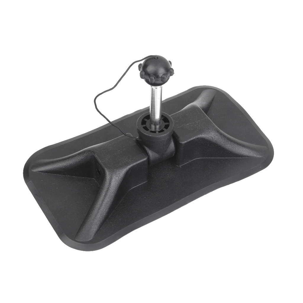 Mag Universal PVC Marine Paddles Oars Lock Hook Mount for Boat Kayak Canoe Black Dinghy Rafting Sailing Accessories