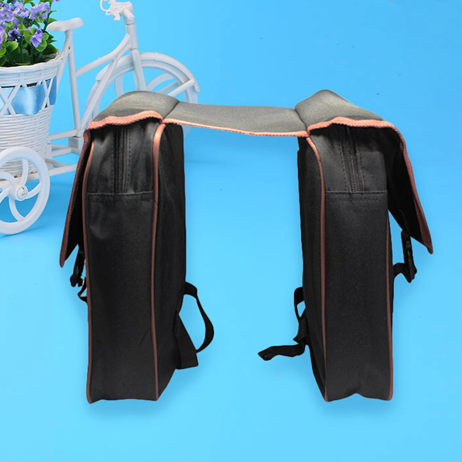 Water-Resistant Portable Bike Pannier Bag Bicycle Panniers, Bike Rear Seat Saddle Bags