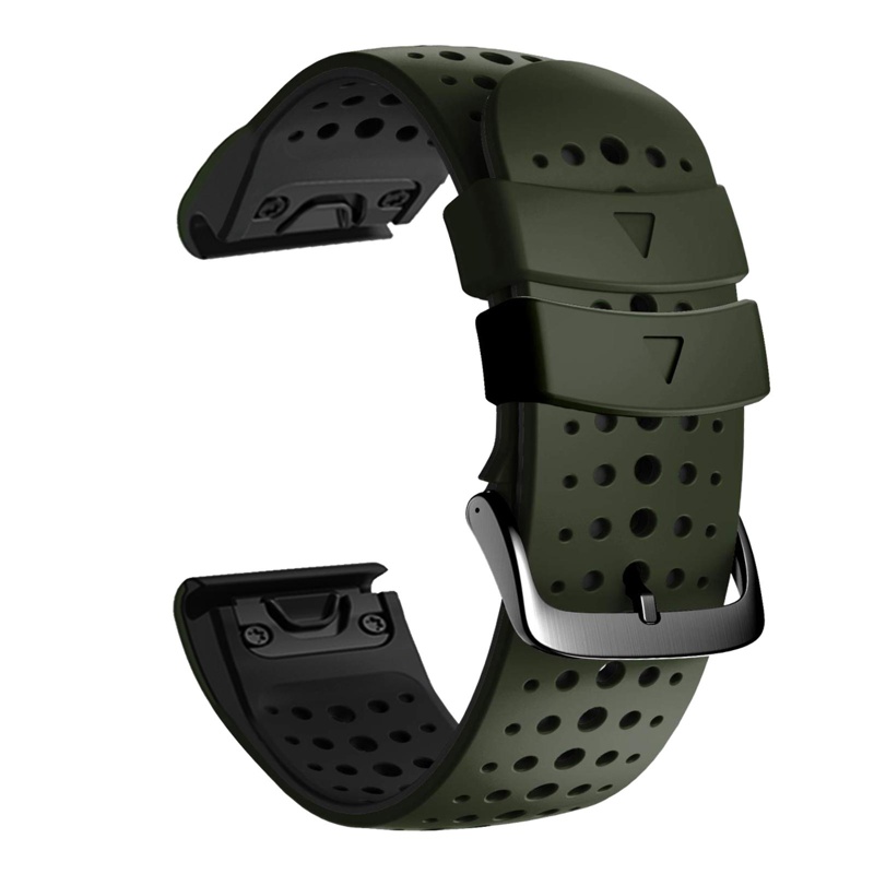 pulseira de silicone pulseira de relógio de para garmin fenix