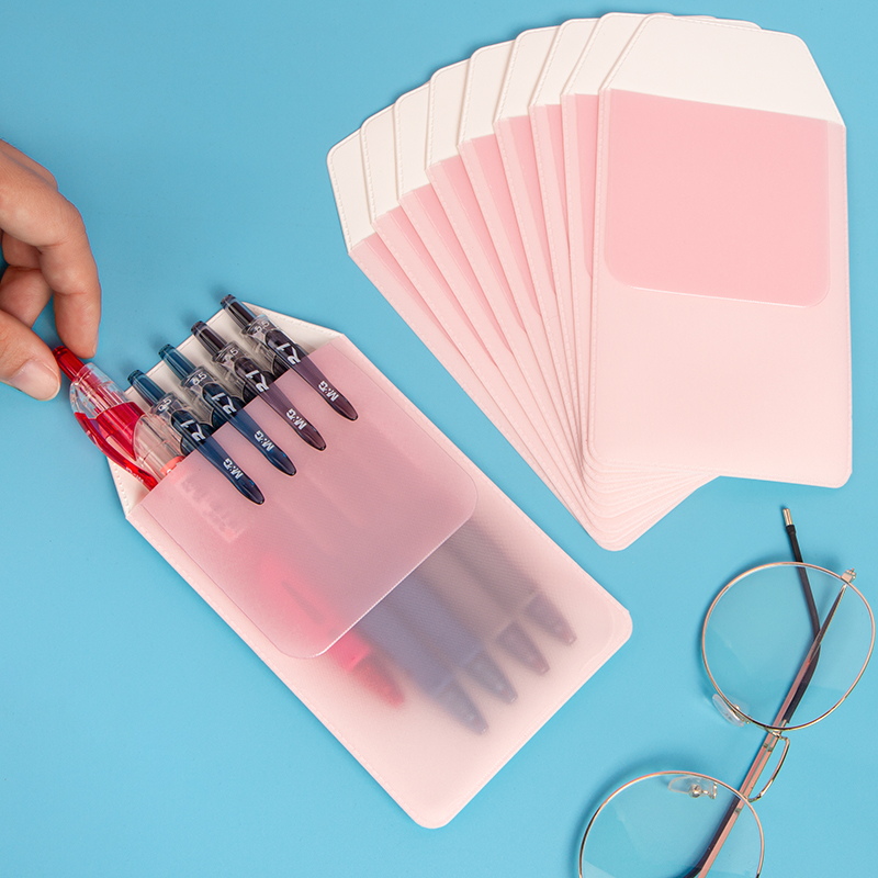 Hochwertige wasserdichte PVC-Tasche für Krankenschwestern und Ärzte, Büro, Stifttasche, Taschenschutz, Stifttasche, Stifte-Organizer für den Schulanfang – Detail 4