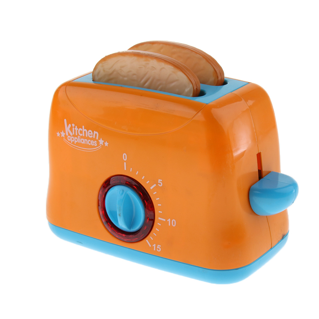 Battery Powered Home Appliances Child Pretend Play Kitchen Toy -Bread Maker