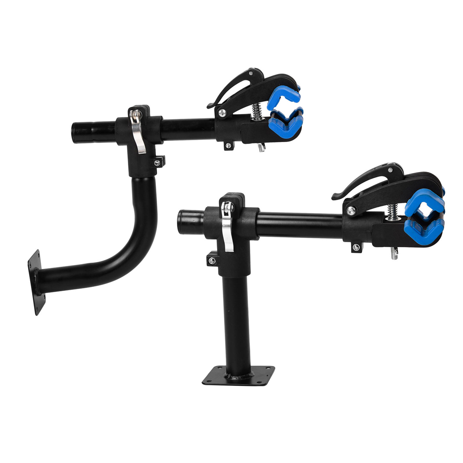 Adjustable Bicycle Wall Mount Rack Hanger Bike Repair Stand Home Maintenance Clamp Holder Garage Mechanic Workstand Clamp Clip