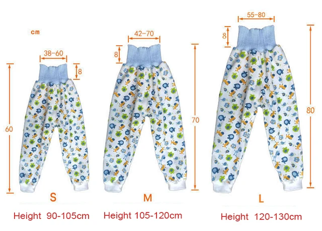 Baby Bedwetting Pants Children Anti-wetting Bed Quit Artifact Infant  Children Diaper Leakproof Washable Cotton Waterproof