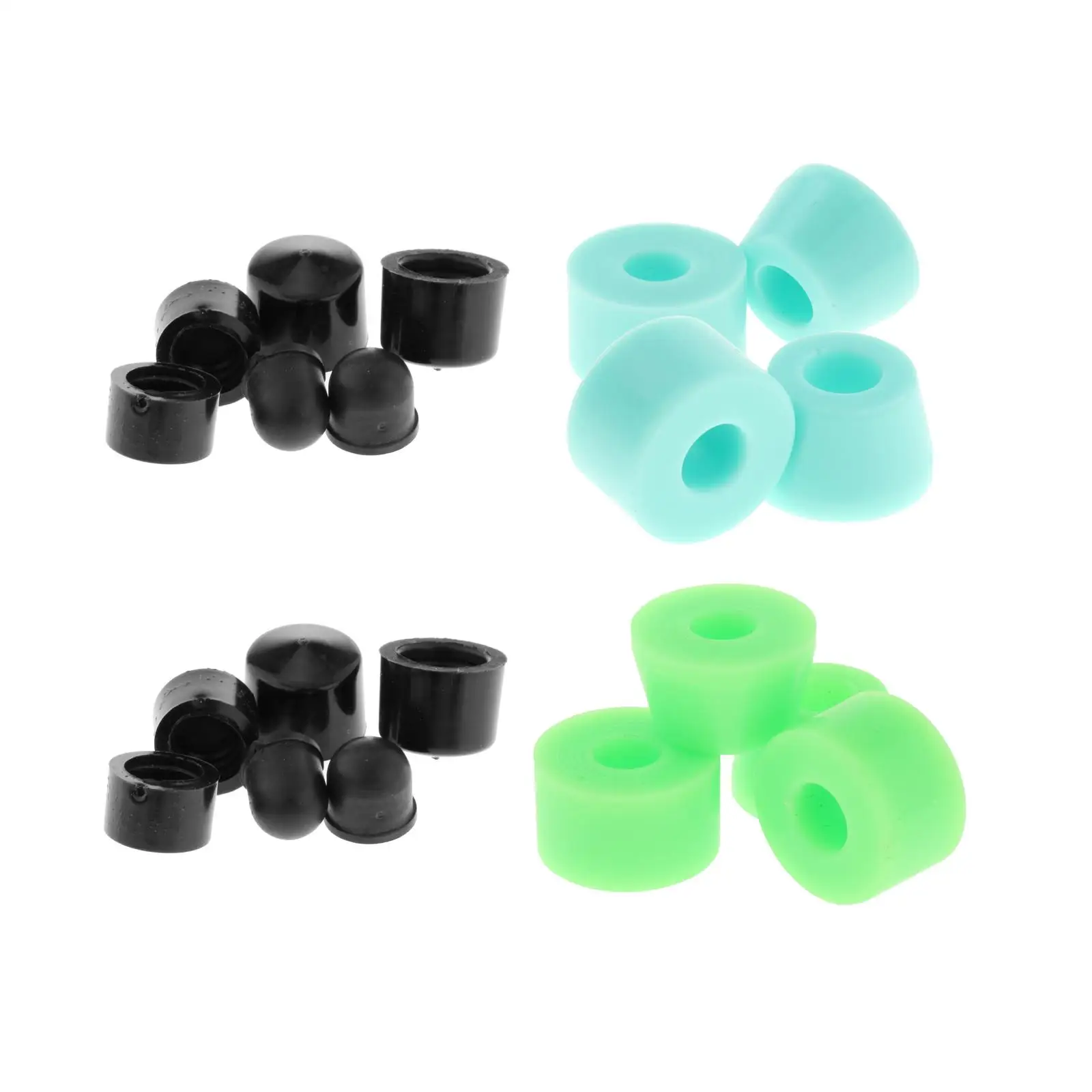 Skateboard Truck Rebuild Kit Bushings Washers Pivots Cups For Cruiser Trucks