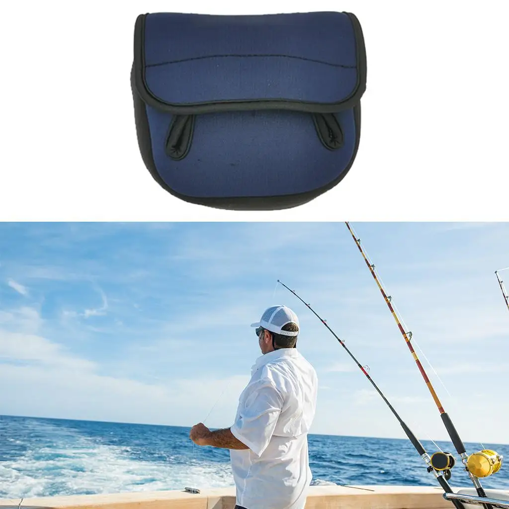 Fly Fishing Reel Bag Case Storage Holder Cover Convenient Durable Waterproof Protective Bait Casting Tackle Outdoor Gear