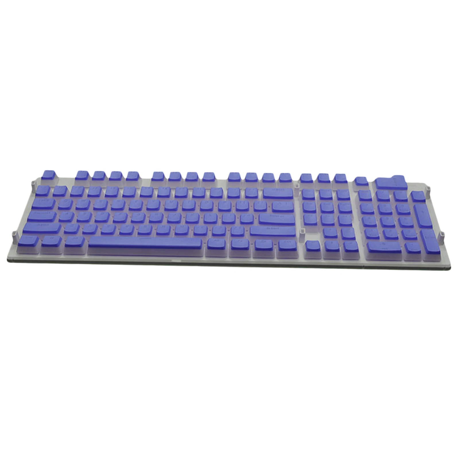 108 Keys Double Shot PBT Pudding Keycaps for Mechanical Gaming Keyboard, not