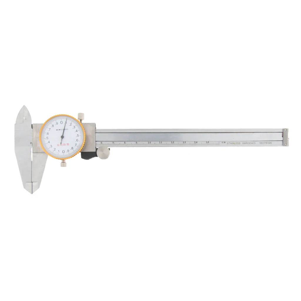 Dial Caliper 0-150mm/6inch Metalworking Shock-proof Metric Gauge Vernier