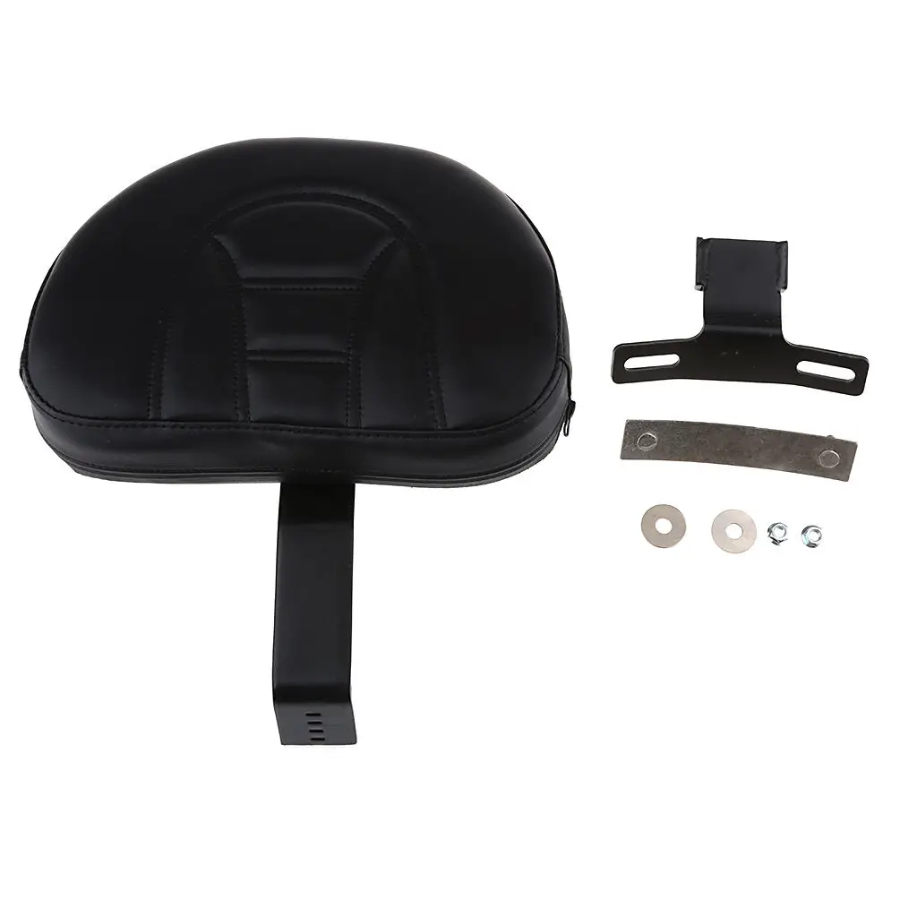 Motorcycle Driver Rider Backrest Pad Set For Harley Fatboy Heritage 