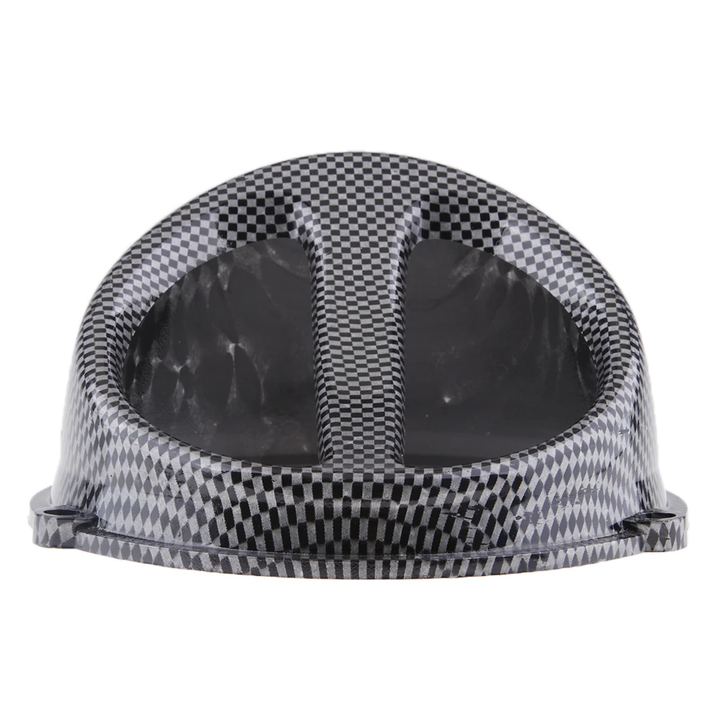 Carbon Fiber High Performance Racing Air Scoop Hood Cap Fan Cover for GY6 125cc 150cc Motorcycle Scooter 152QMI 157QMJ 