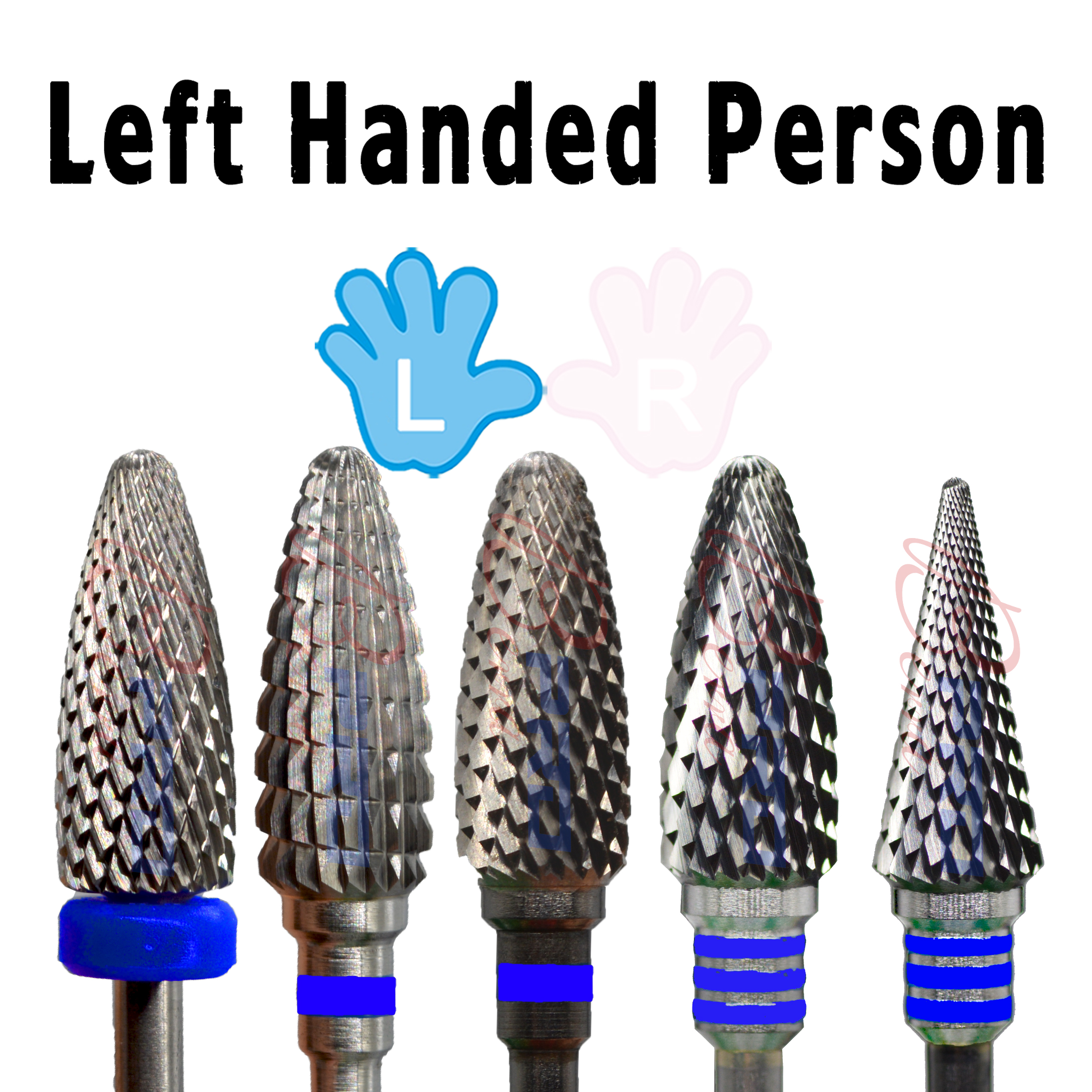 Best of NAILTOOLS Original Carbide Left Handed Person Flame Large Cone Milling Cutters Removel Gel Polish Varnish Nail Drill Bit Reviews & Tips