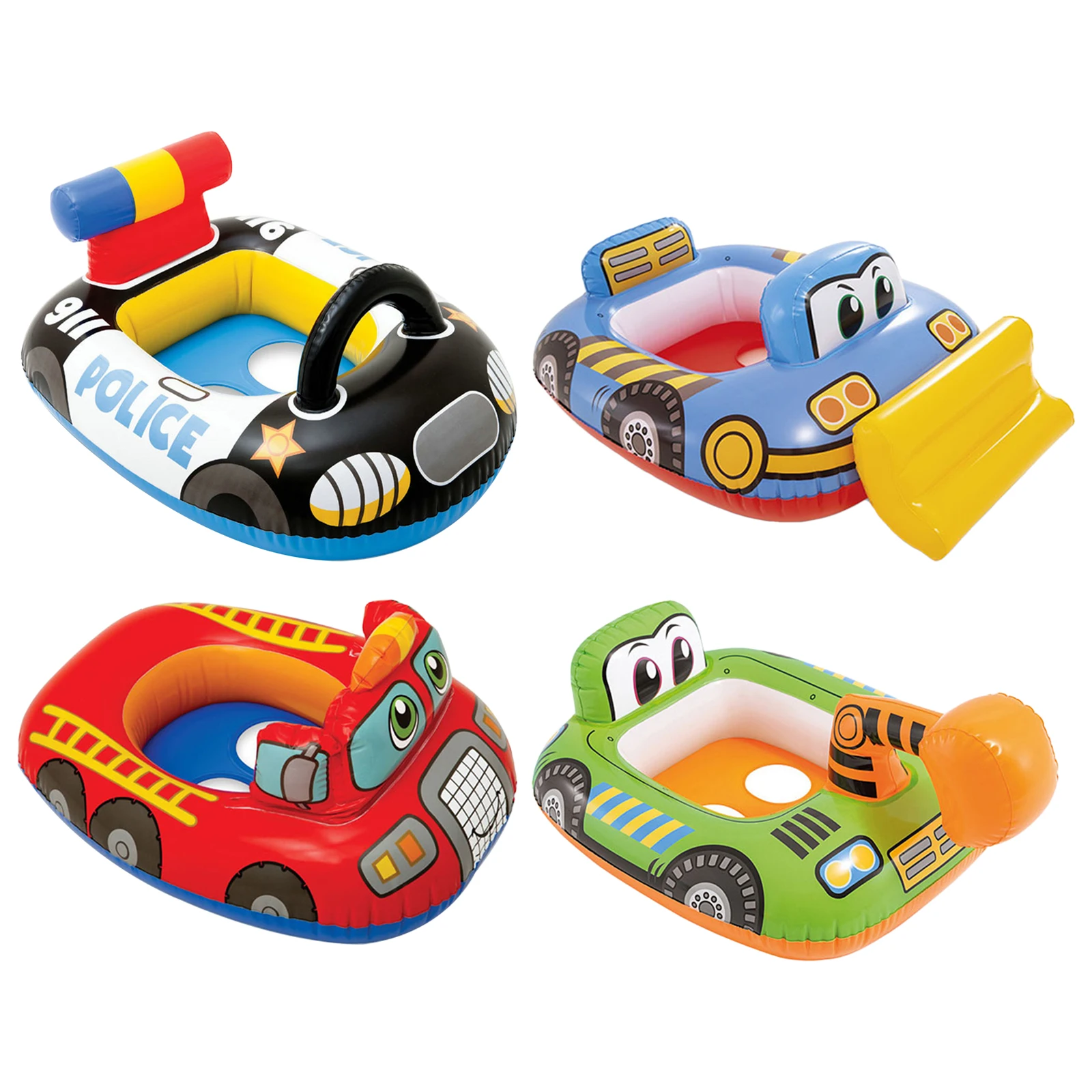 Baby Kids Float Seat Boat Inflatable Swim Swimming Pool Water Fun Toys