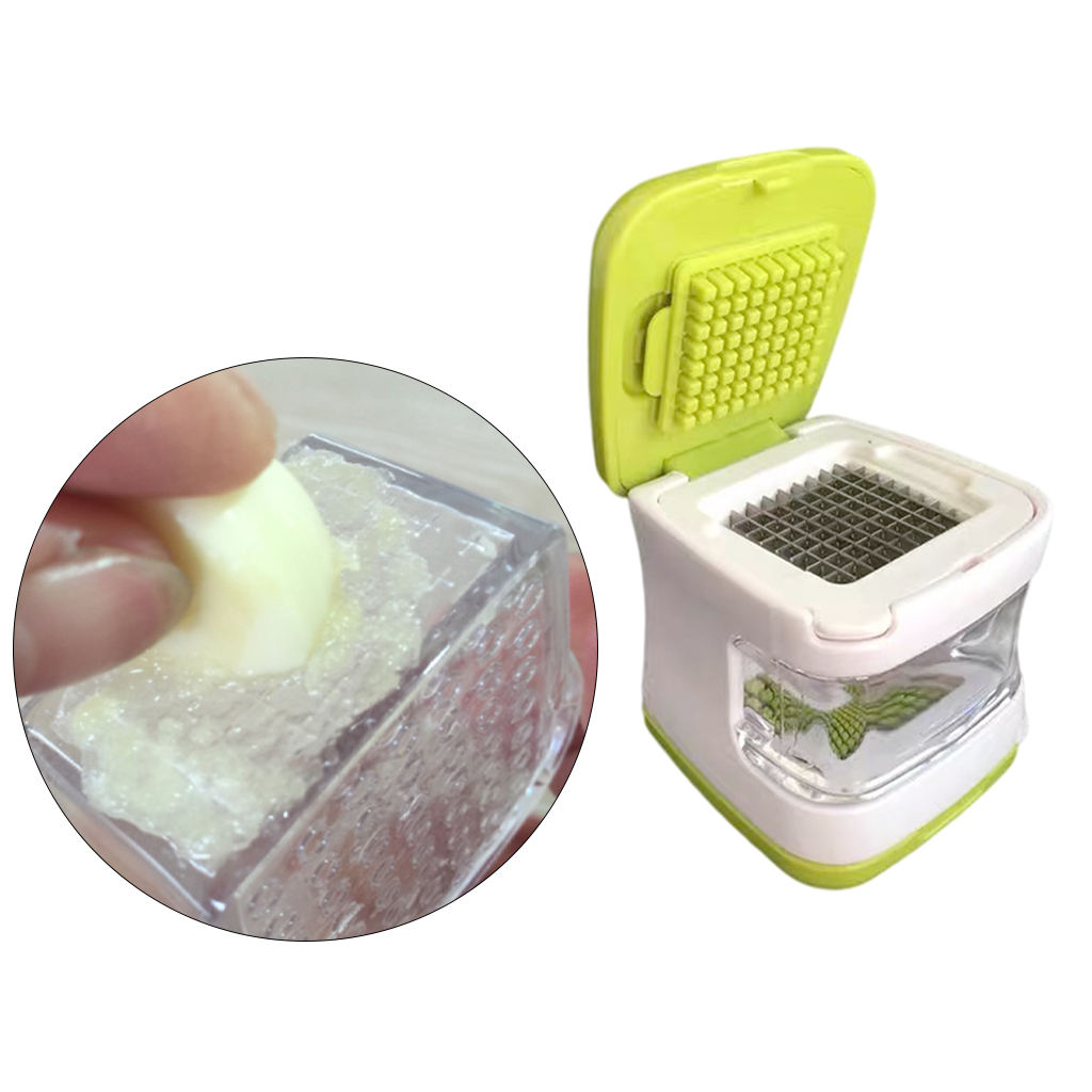 Garlic Chopper Easy Clean Peel Dicer Chopper Manual Onion Cutter Gadgets Tool for Vegetable Nut Fruit Kitchen Accessories