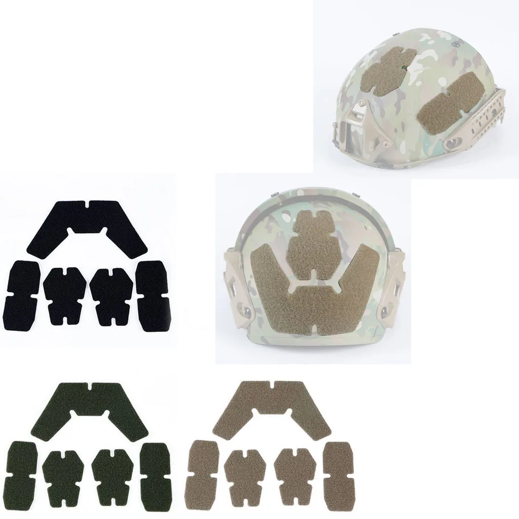 5pcs Game Helmet  Sticker Patch Set For WST-AF Helmets Easy