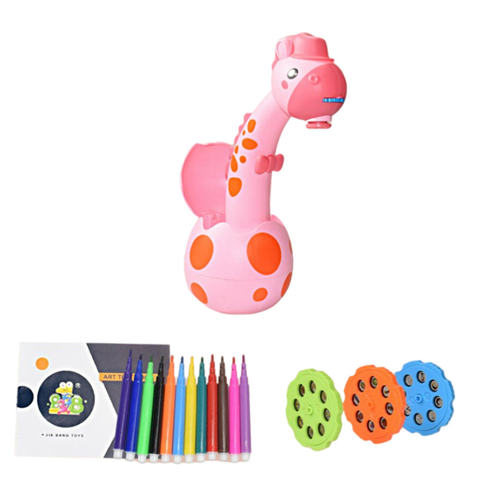 Trace and Draw Projector Toy Drawing Board Children LED Projector Art Painting Table WordPad Arts Crafts for Toddler Kids