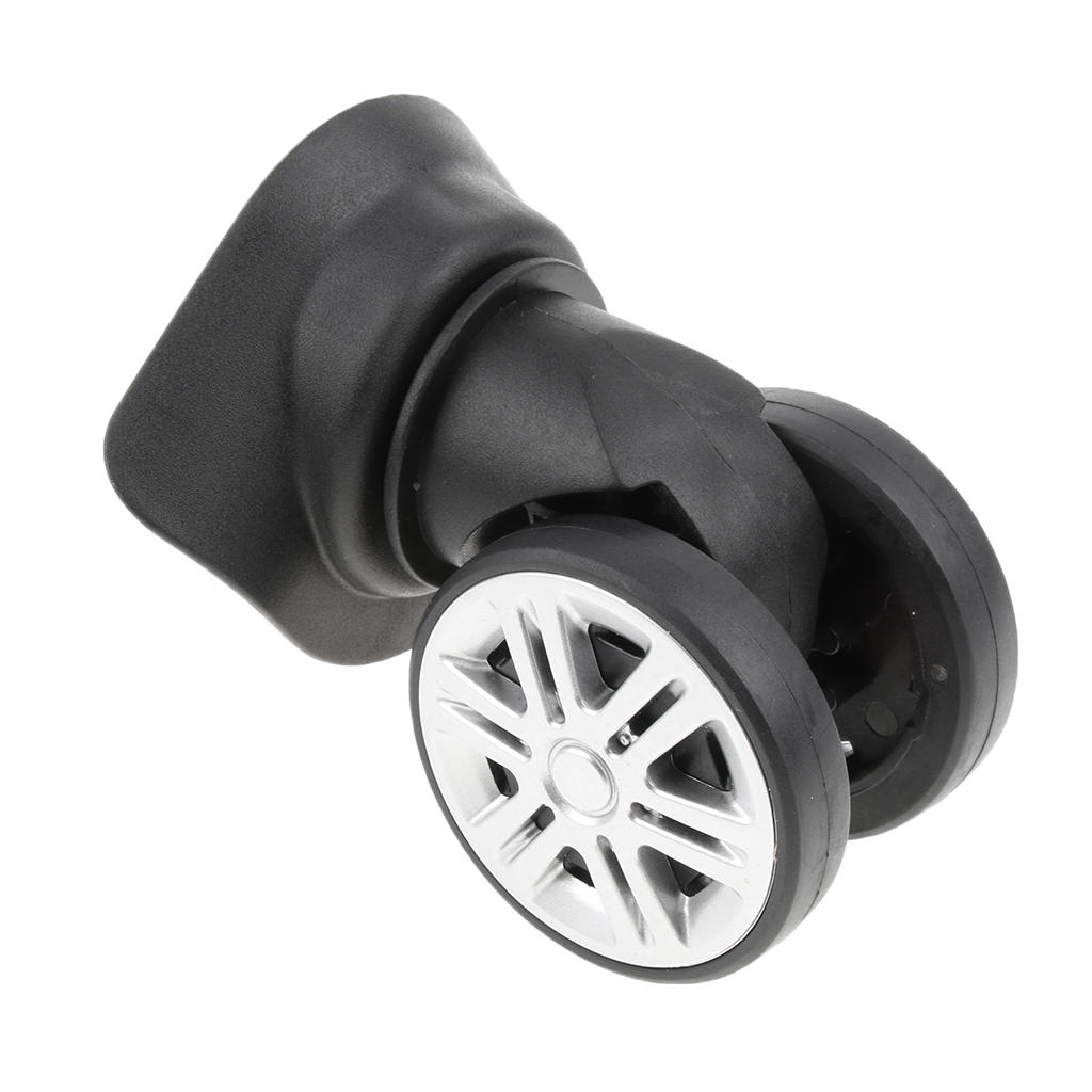 Luggage Brake Wheels Suitcase Replacement Repair Casters( A60,Couple )