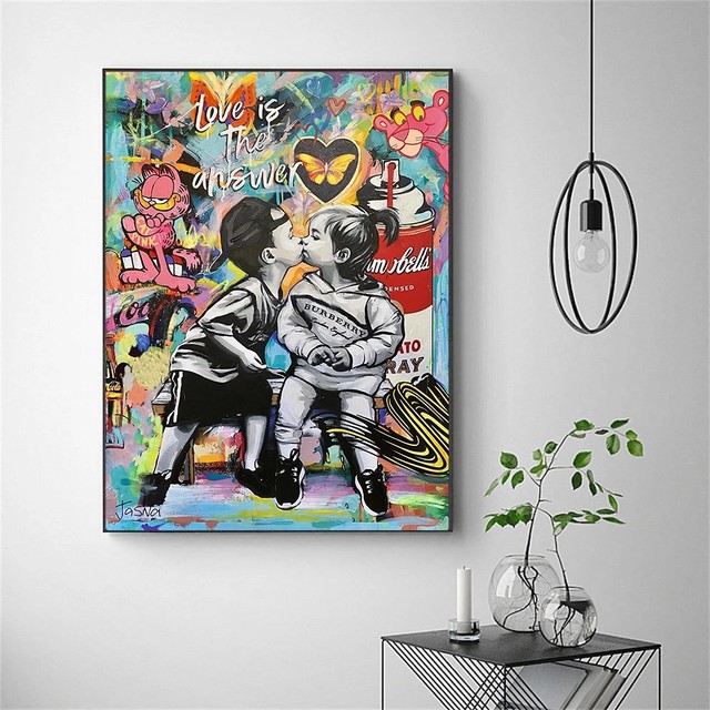 Quadro Donna Hair Abstract Pop Art [Consegna gratuita] –