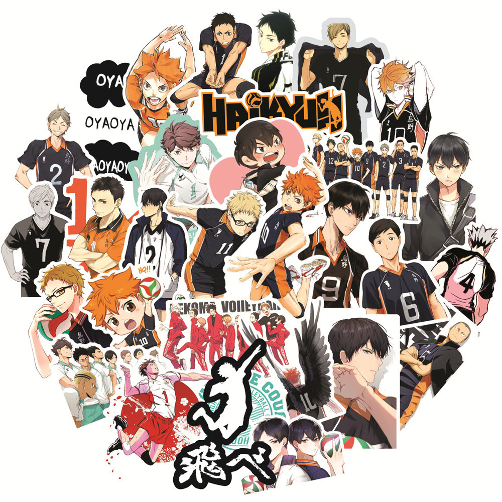 Haikyuu stickers 排球少年贴纸 (2)