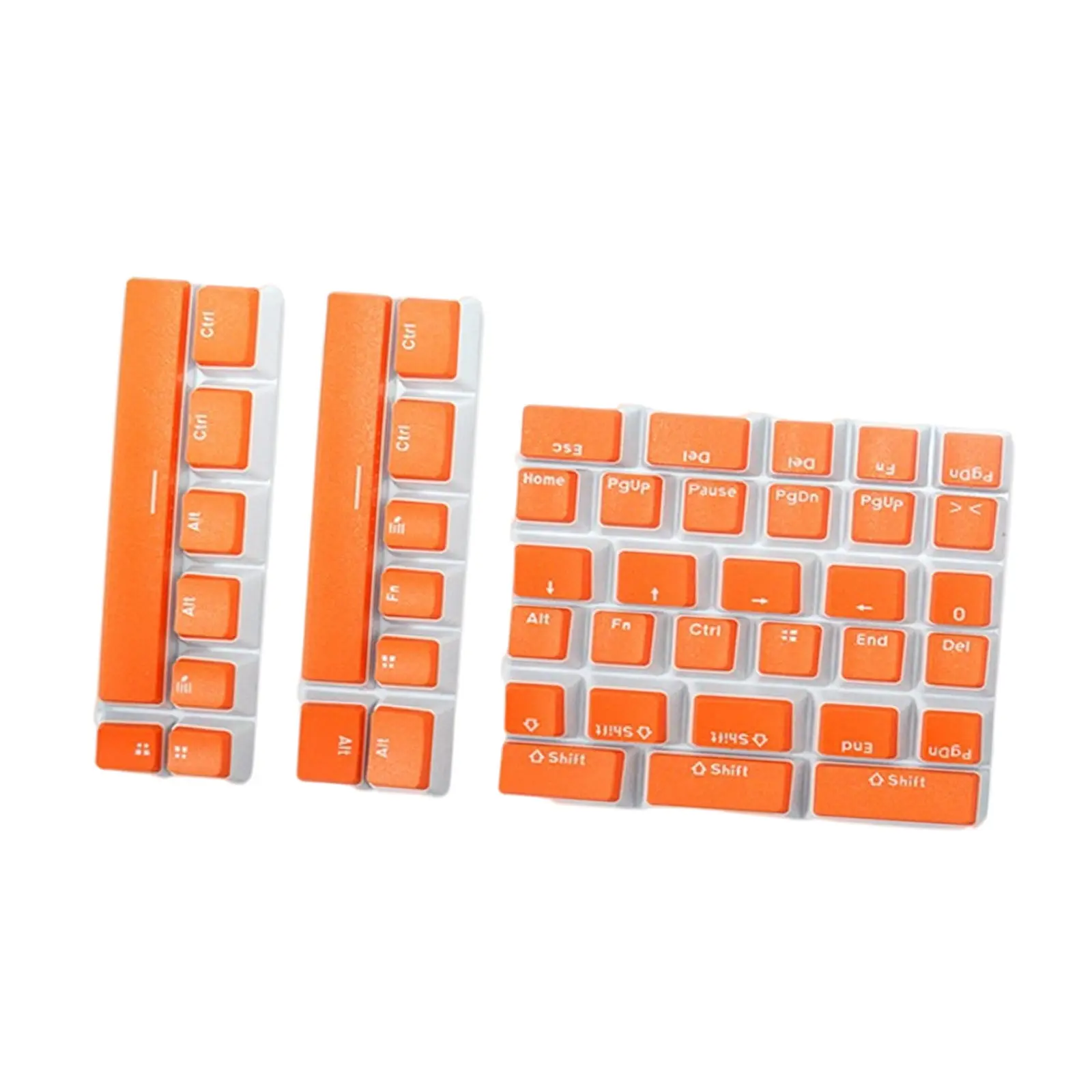 Pudding Key Caps Set, PBT English Keycaps Kit ,for Logitech, for ,K70 ,for 980K K90 Special Layout Mechanical Keyboard