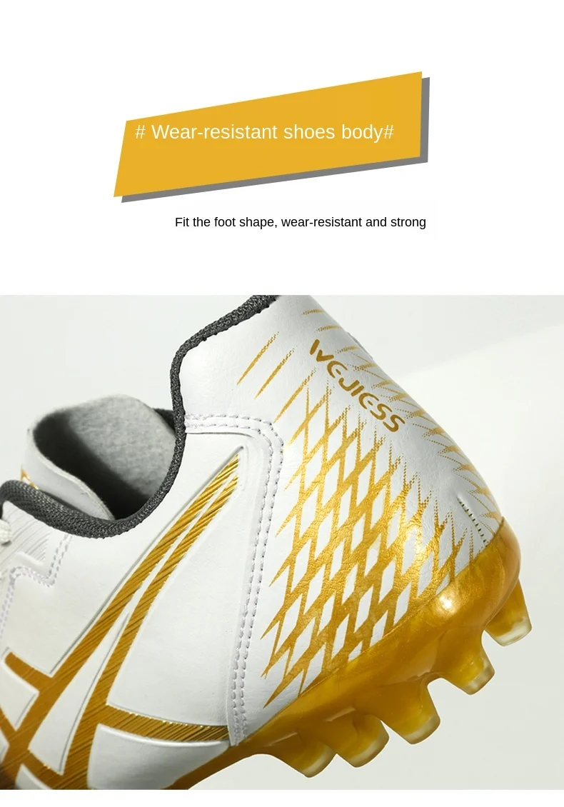 Men Breathable High-top Football Shoes