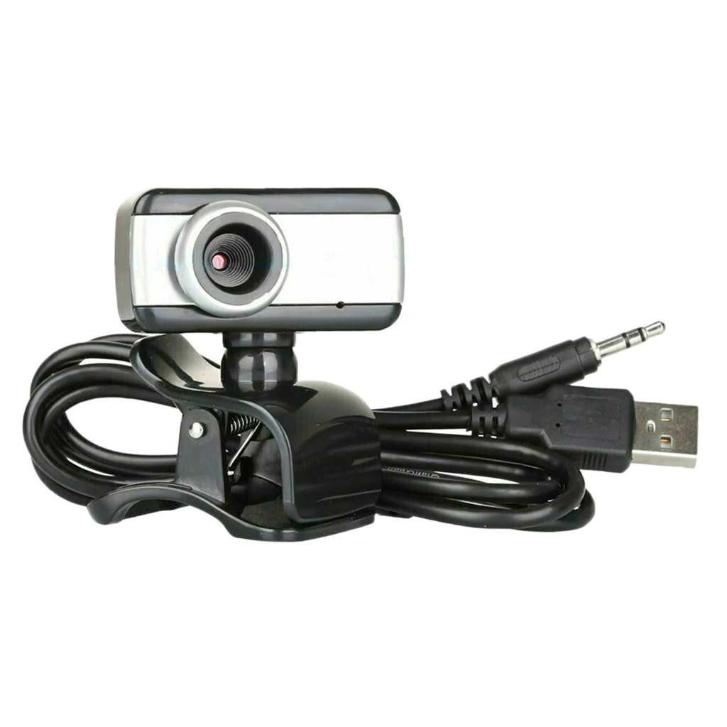 Rotatable HD Web Camera Cam Digital Webcam USB2.0 CMOS With Microphone For PC Laptop