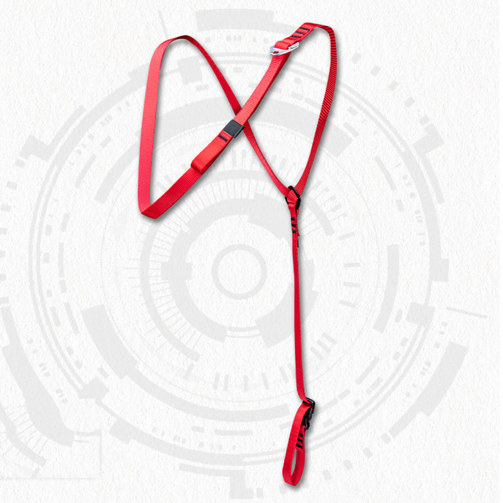 Climbing Chest Ascender Rise Shoulder Strap Aerial Work Aider Harness Device