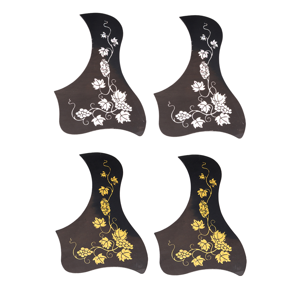 2x Popular Acoustic Guitar Pickguard Wooden Pickguard Anti Scratch Plate