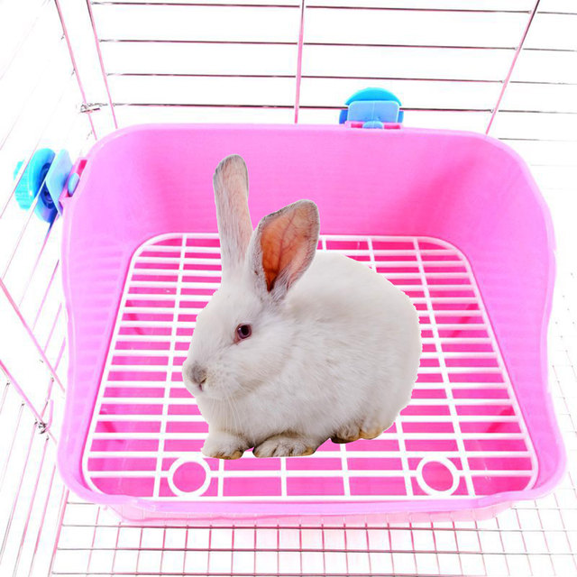 Baño Para Conejo Caja De Arena Para Conejos Y Chinchillas, Caja De