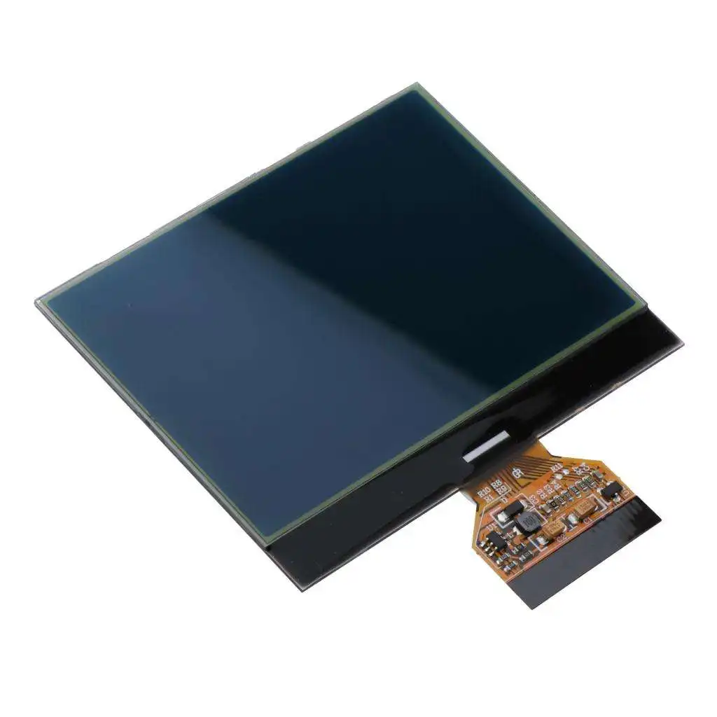 Car Replacement LCD Screen fit for 2001-2009 for Audi A4 RB4 RB8 TT Instrument Cluster LCD Display 74x78mm Black