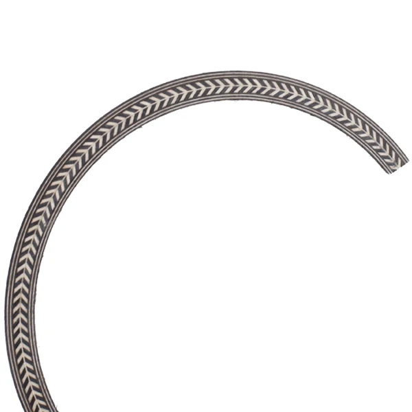 Wood Guitar Rosette SoundHole Ring Tonewood Rosette Inlay 0.8mm For Luthier