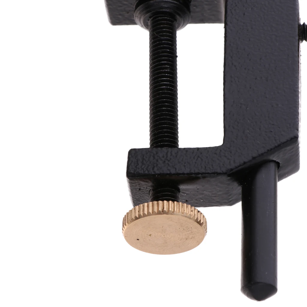 C-Clamp Base Black Fly Tying Vise Fly Tying Desk Tool For Outdoor Fly Tying