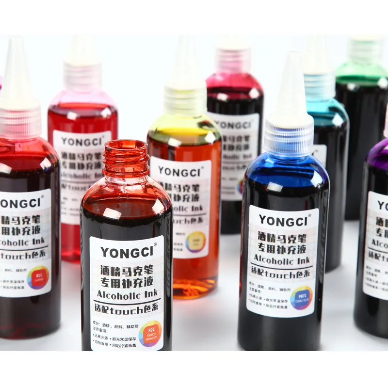 enchimento universal tinta oleosa álcool cor marcador tinta enchimento líquido