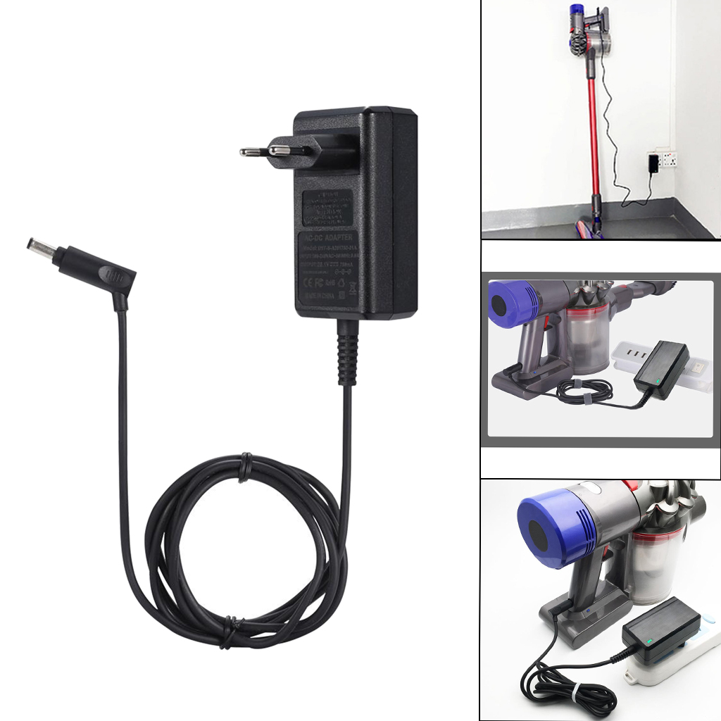 Cordless Vacuum Cleaner Adapter Charger Power Supply Cord for  V7 DC59 DC74 Series, EU Type