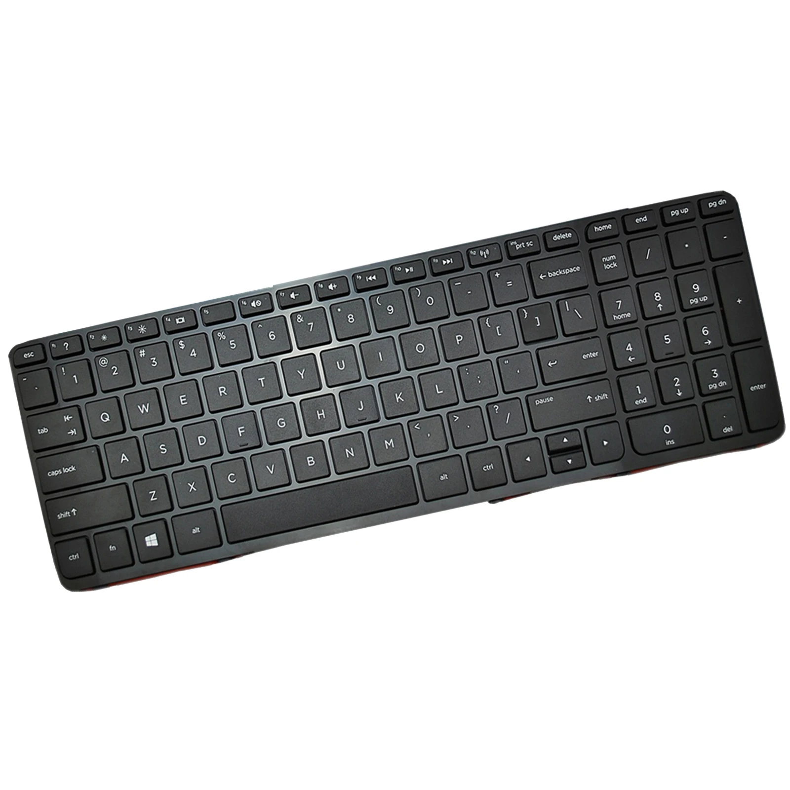 Laptop Keyboard Black English Repairment Keyboard Frame for HP 17Z-E000 725365-001