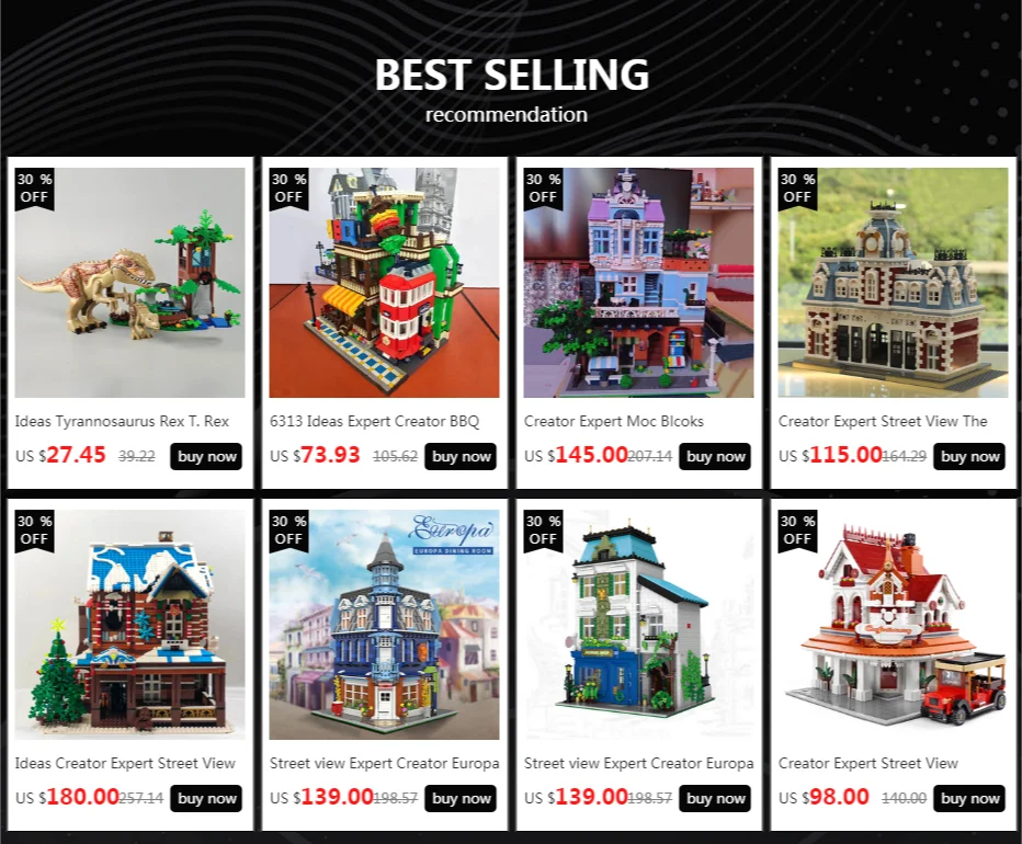Details about    New 3132pcs Streetview Building Blocks The Station of The Creamland Model 