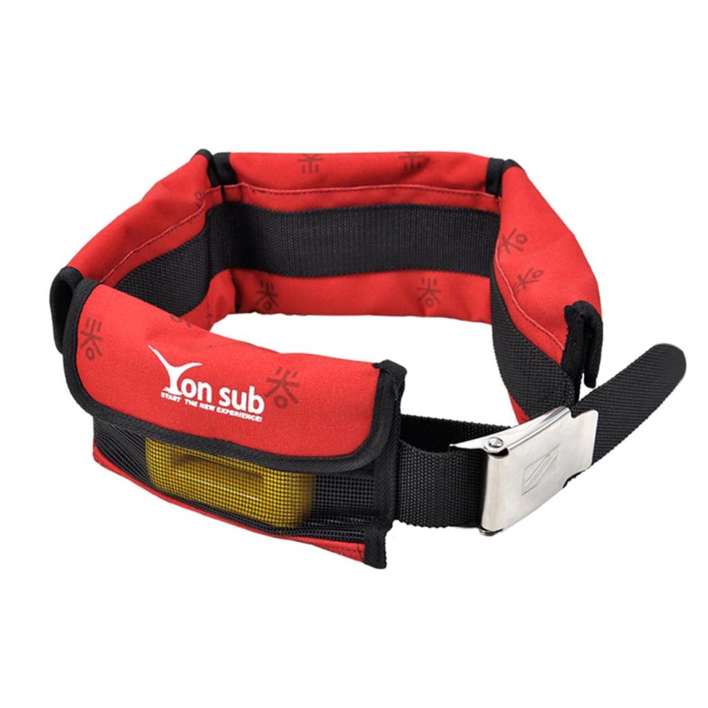 Scuba Diving Heavy Duty Weight Belt Snorkeling Webbing & Pockets Diving Weight Belt for Water Sports
