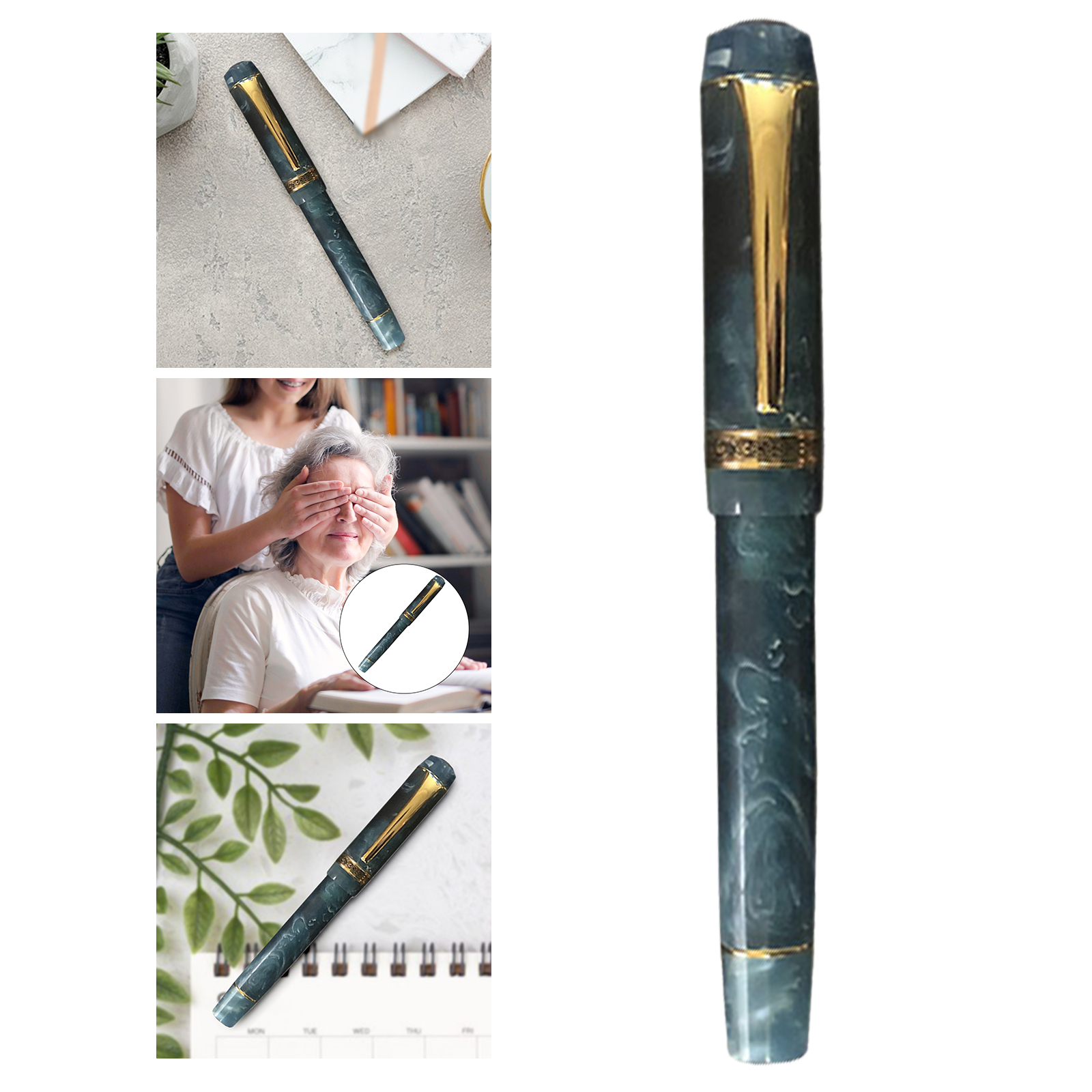 Luxury Fountain Pen 0.5mm Ink Pen Art Pens Luxury Collection Business Office Gift Pen