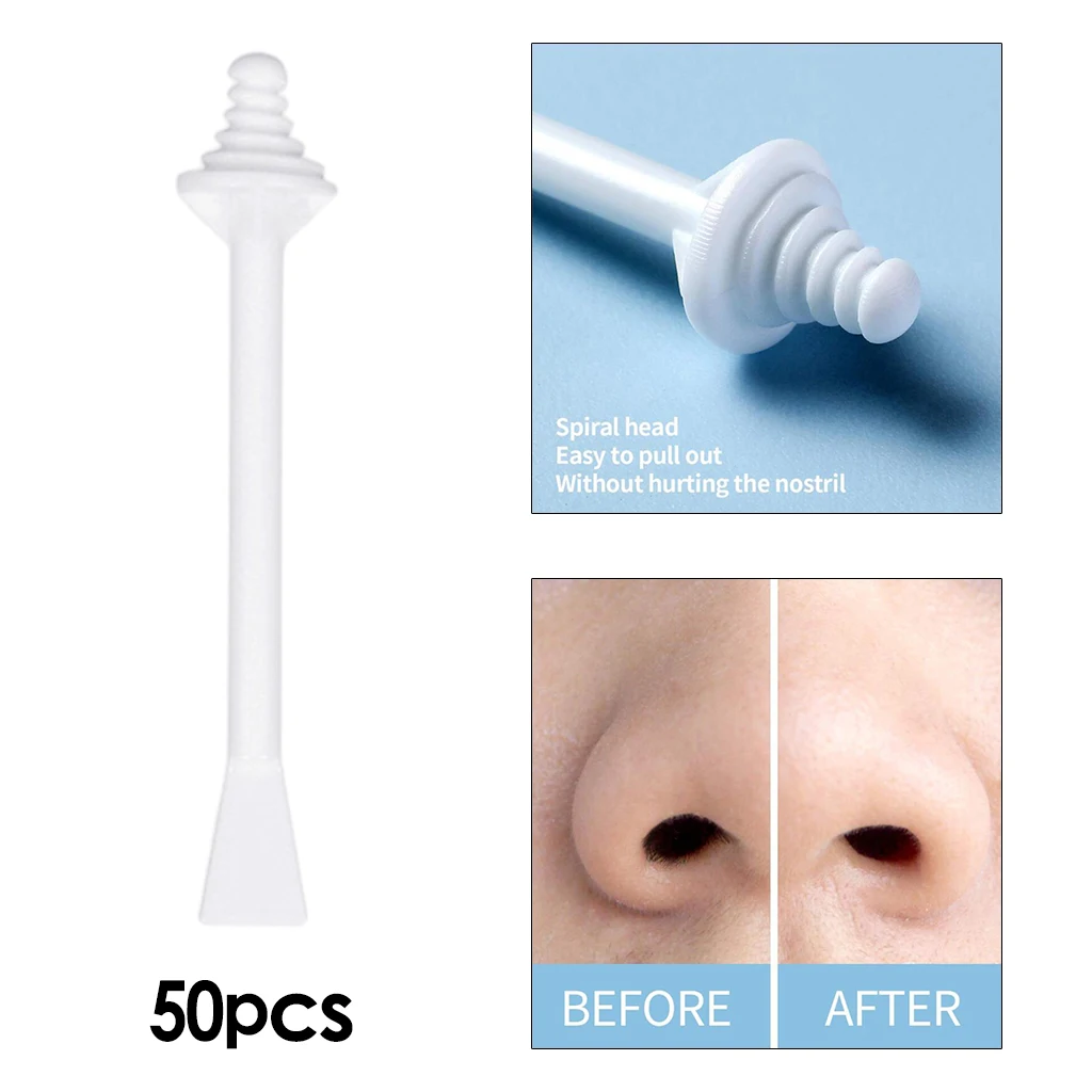 Nose Wax Sticks Applicators for Nasal Hair Removal Nostril Nasal Cleaning Ear Applicator Sticks Facial Hair Remover Wax Sticks