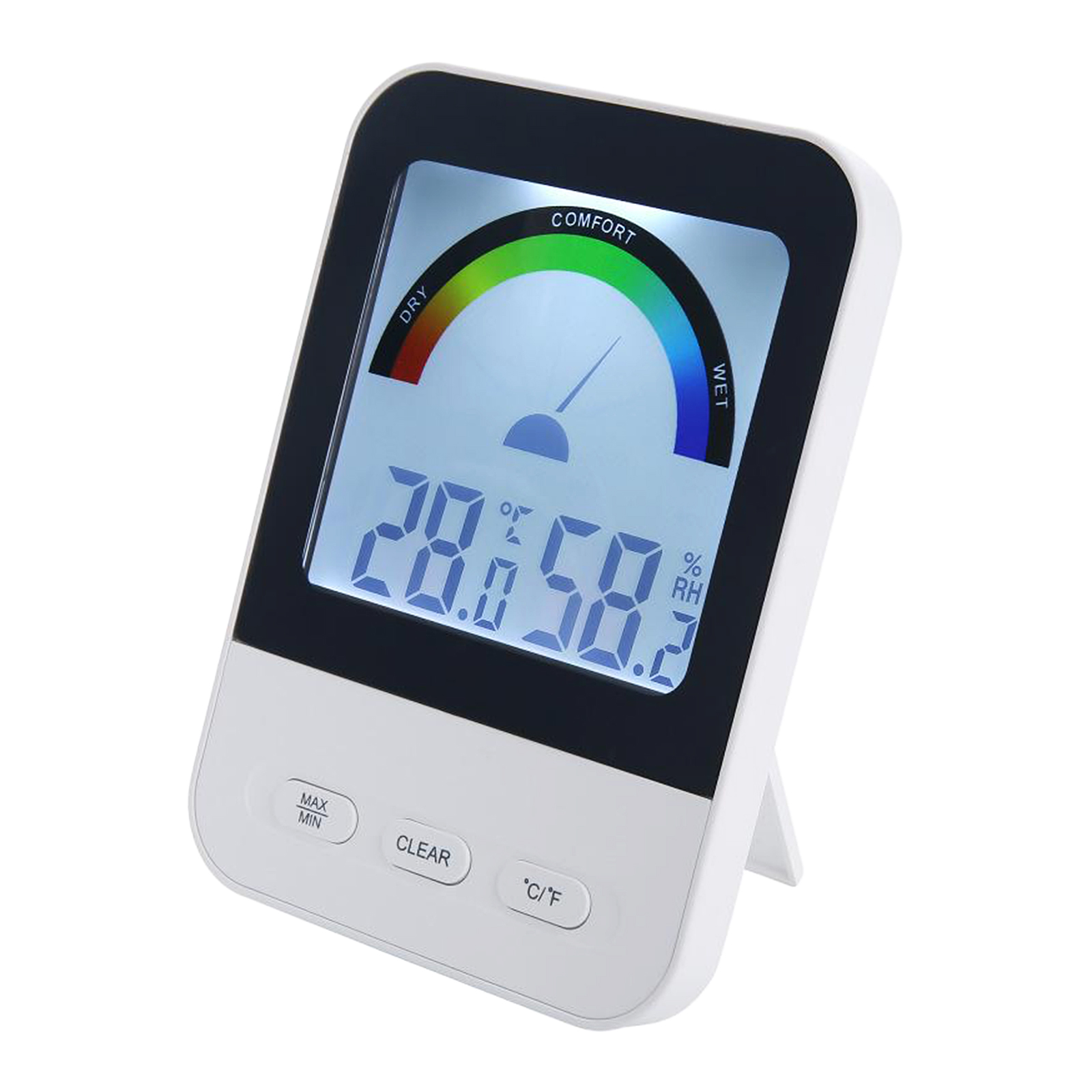 Mini Digital Indoor Thermometer Hygrometer Home Travel Temp Humidity Gauge