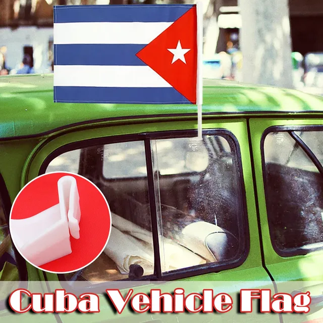 Kuba Auto Fenster Fahrzeug Flagge Für Lkw SUV Bus UV Beständig Outdoor  Werbung Hängen Banner Dekoration Fliegenden Fahnen Decor - AliExpress