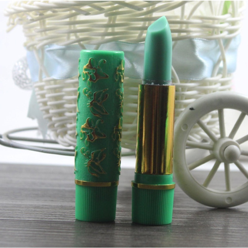 Best of 2Pcs Dark Green Magic Spotting Lipgloss Lipstick Long Lasting Lip Liner Butterfly Cosmetics Makeup Maquiagem Reviews & Tips - Image 5