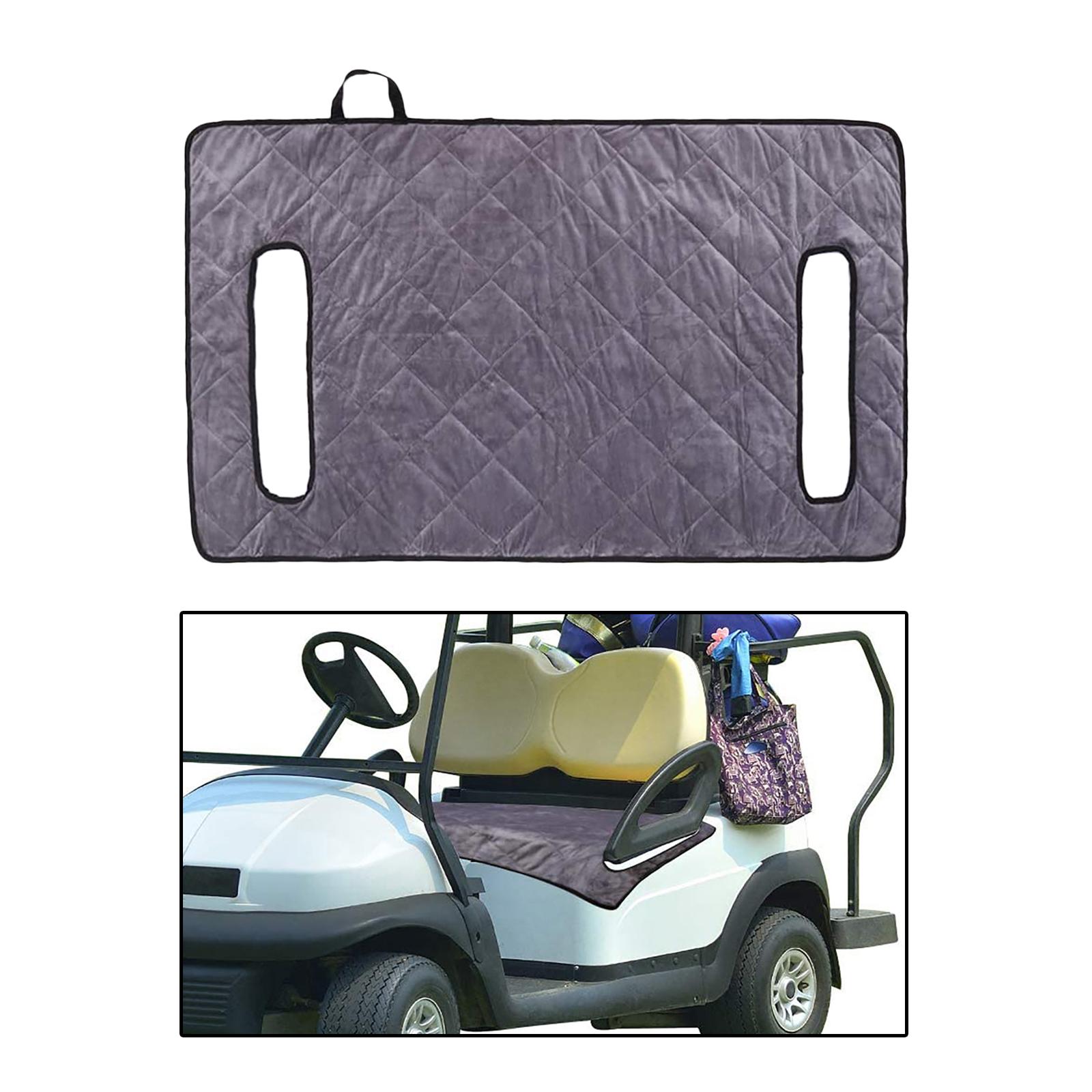 Golf Cart Seat Cover Blanket, Comfortable Soft Golf Cart Seat Cover for Golf Sports Travel