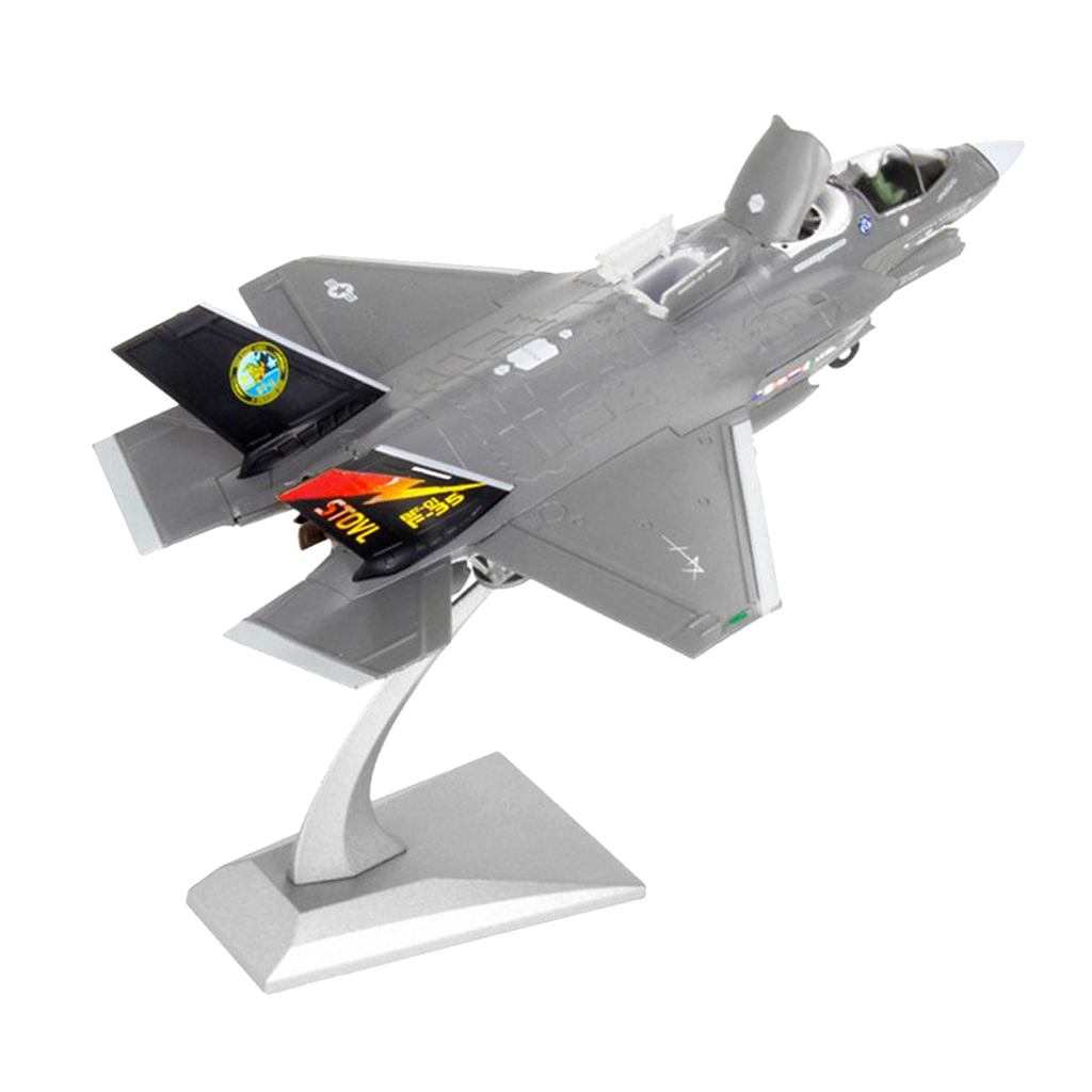 1:72 Die Cast Realistic American F-35B Airplane Fighter Aircraft Model
