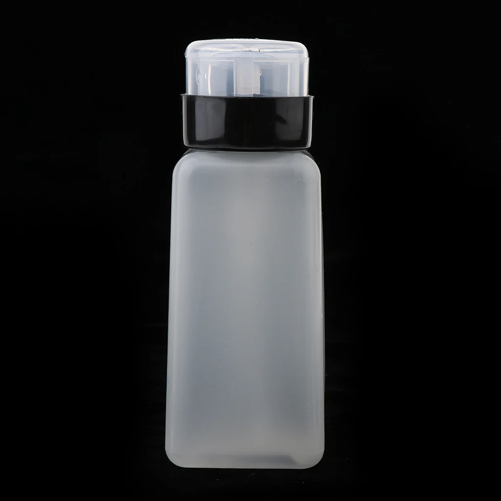 250ml Makeup&Nail Art Tips Cleaning Empty Dispenser Manicure Acrylic Remover Pump Container Bottle