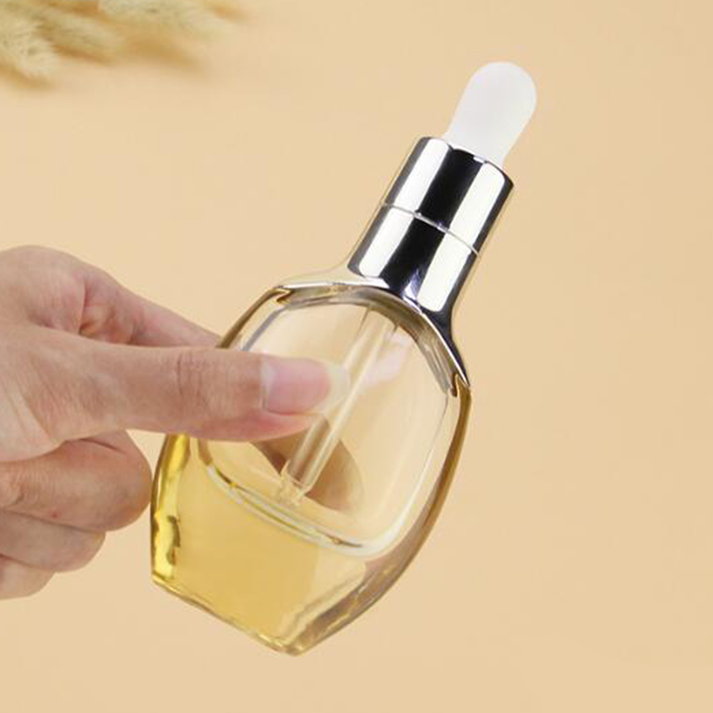 35ml Amber Dropper Bottle, Empty  Dropper Bottles For Essential Oil Diffuser,Massage,Beauty Oil Mix