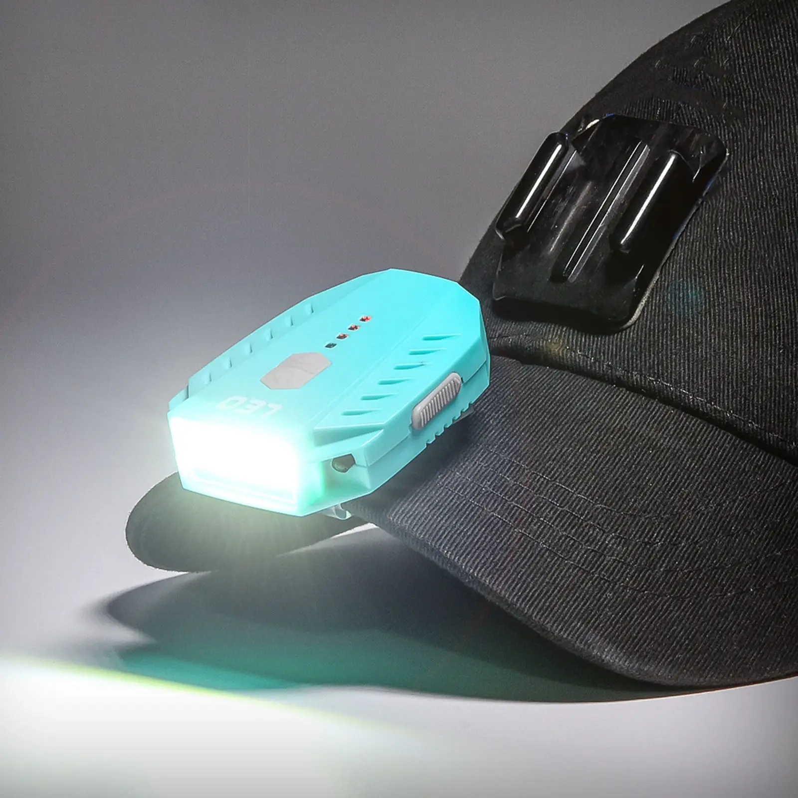 Led CAPS Light USB Rechargeable Sensor Hat Clip Headlamp Waterproof Flashlight Head Clip Light Fishing headlights
