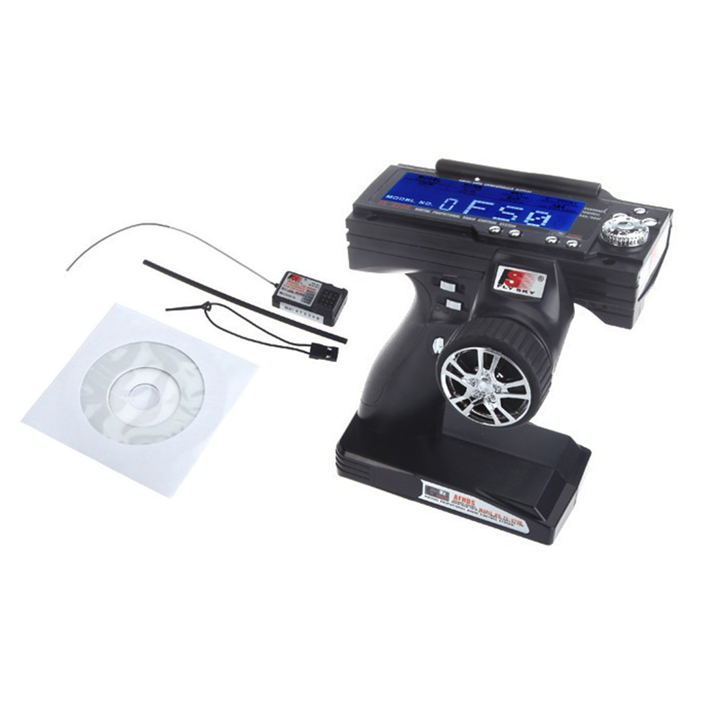 2.4Ghz 3CH FS-GT3B Radio Transmitter Receiver for RC Car Boat Vehicles