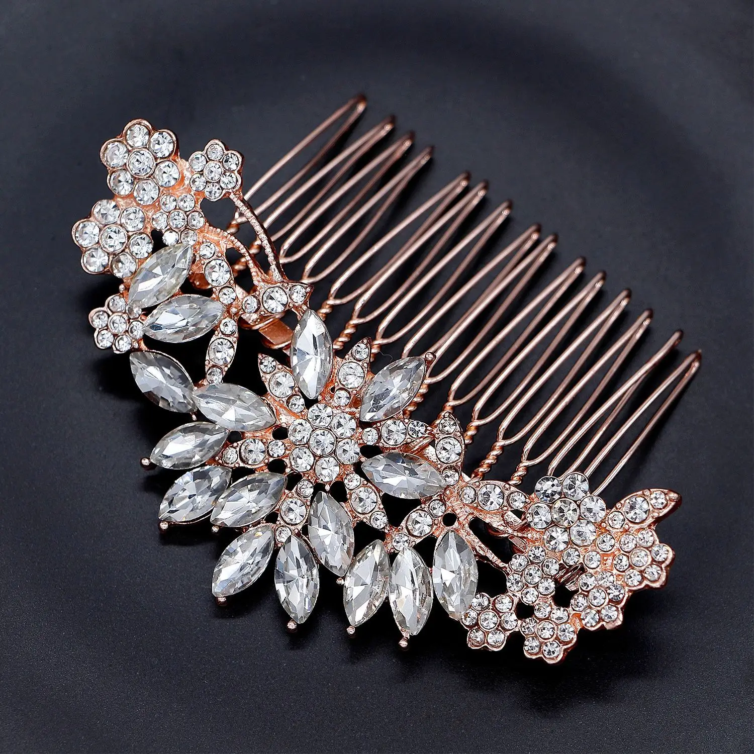 Wedding Hair Accessories | Hair Clip Comb | Hair Jewelry - Flower Hair Comb  Fashion - Aliexpress