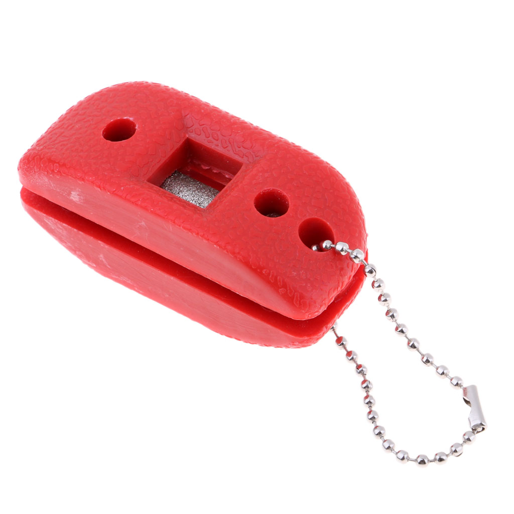 Durable Ice Hockey Skate Compact Hand Grindstone Sharpen  Tool